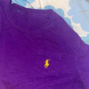💜 Ralph Lauren 3/4 Sleeve Purple Shirt 💜